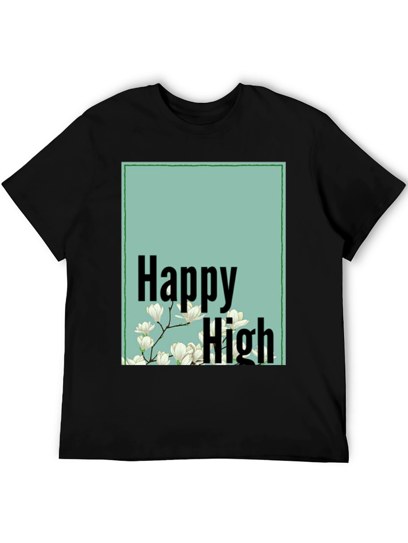 Happy High Floral Graphic Tee