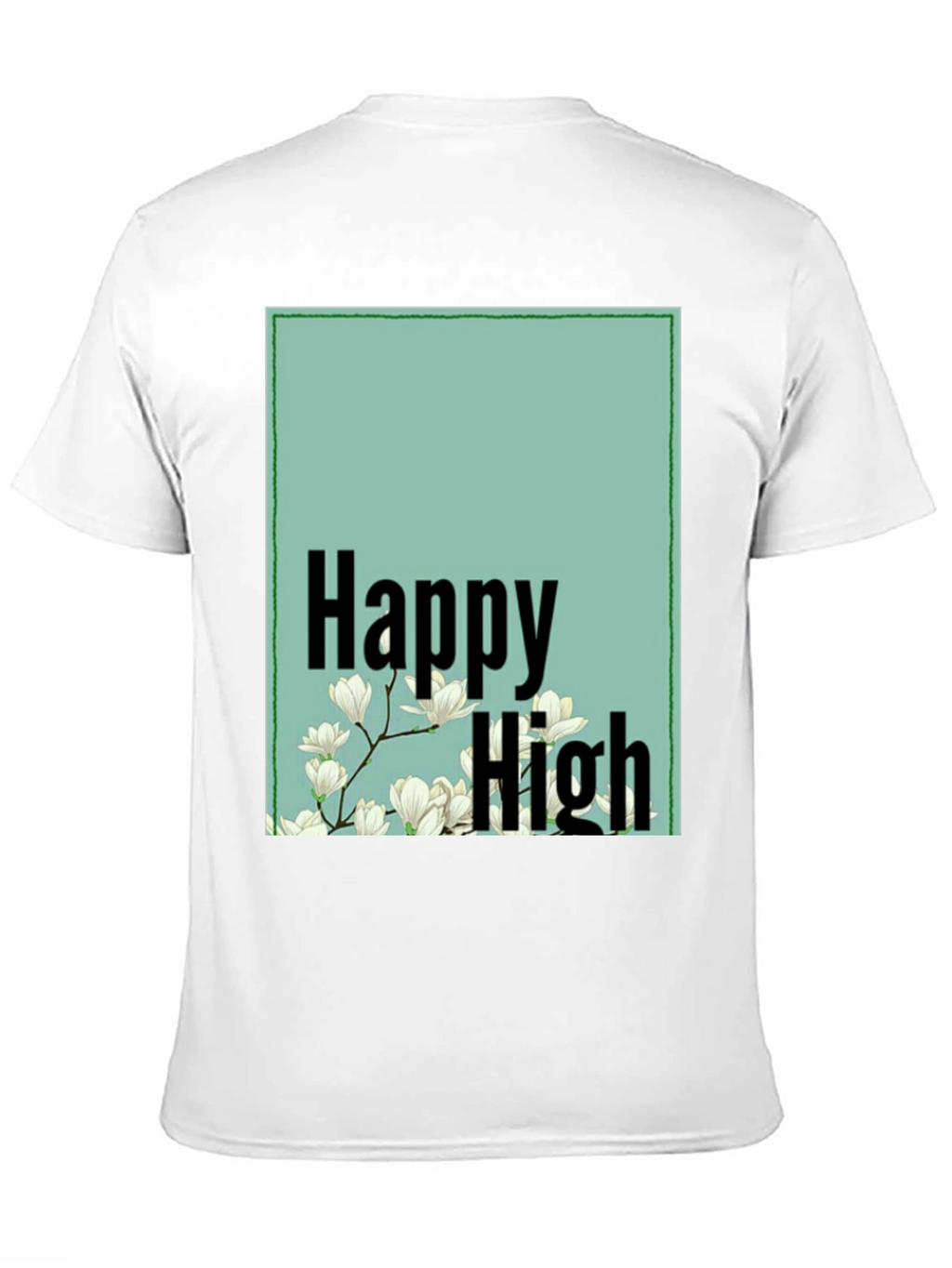 Happy High Floral Graphic Tee