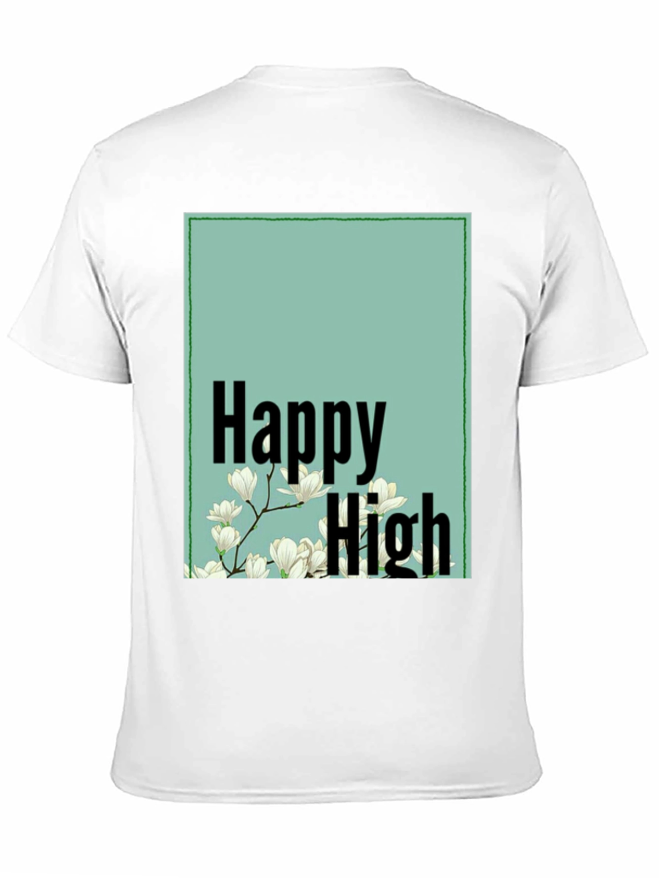 Happy High Floral Graphic Tee
