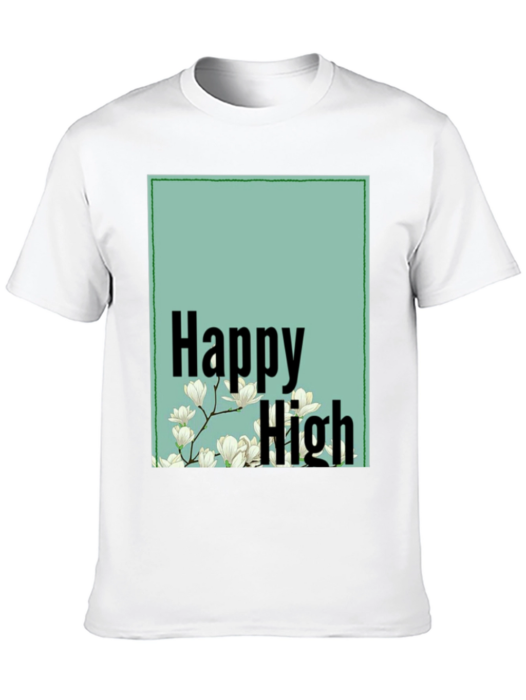 Happy High Floral Graphic Tee