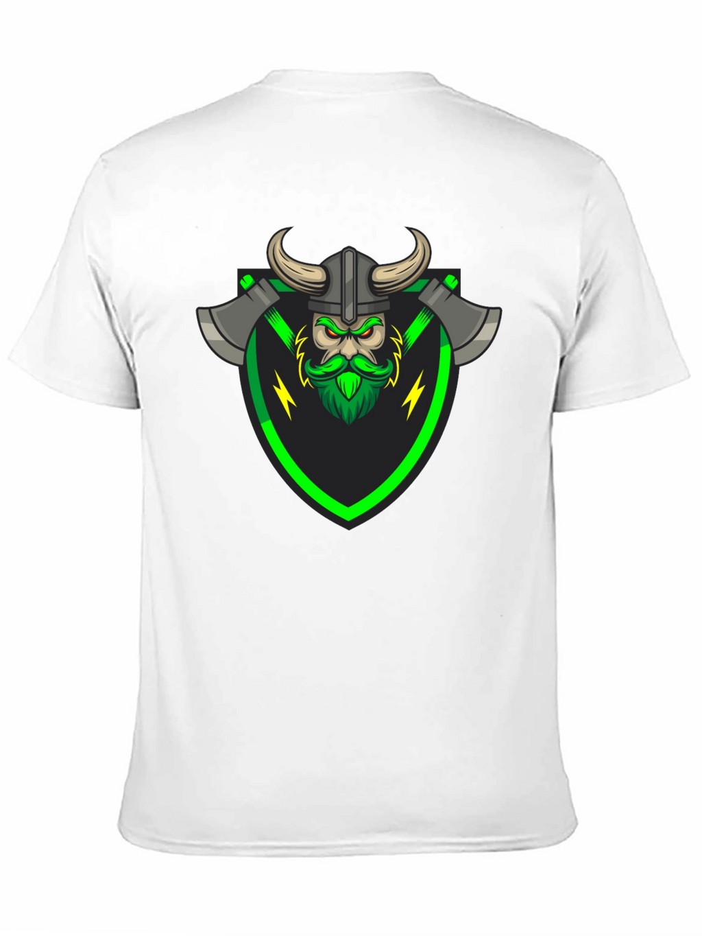 Viking Warrior Graphic Tee - Black T-Shirt