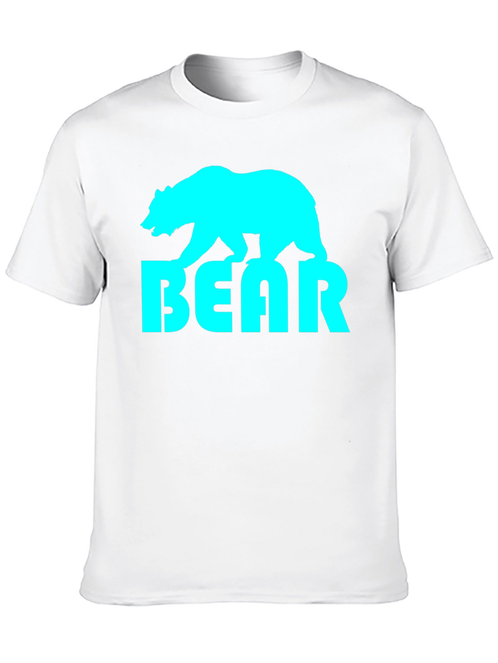 Cool Bear Graphic Tee - Stylish Black T-Shirt