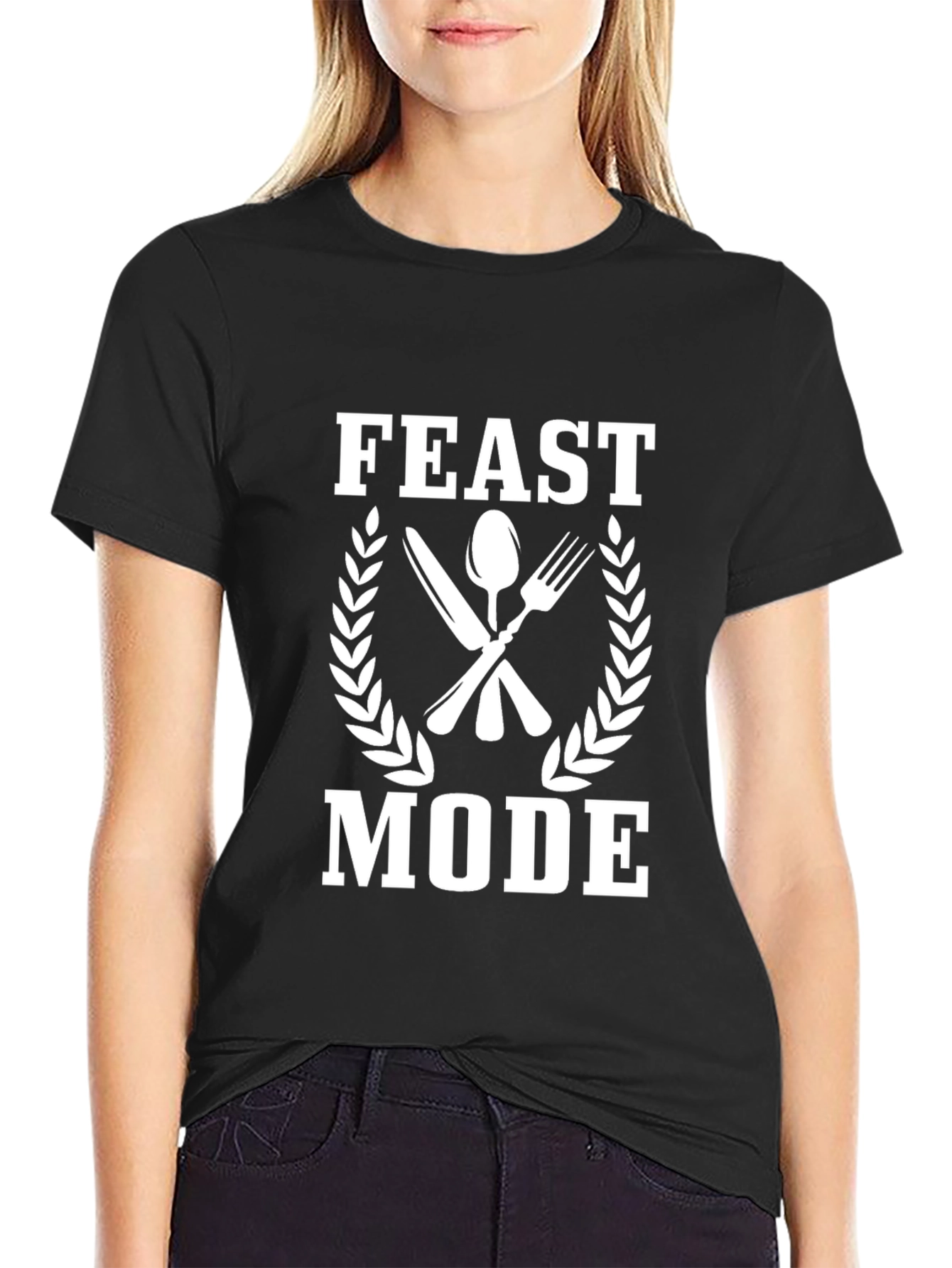 Feast Mode T-Shirt -  Eat Enjoy Repeat!