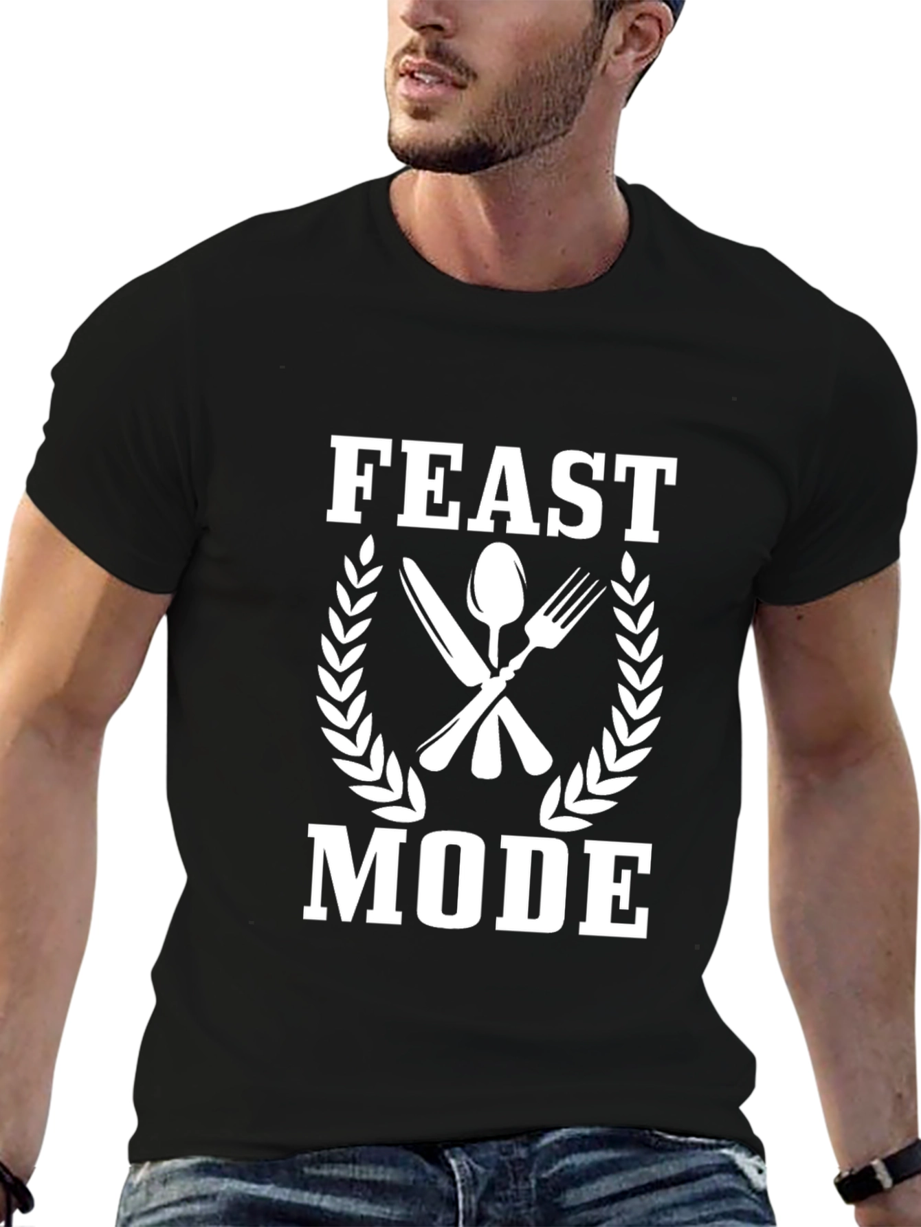 Feast Mode T-Shirt -  Eat Enjoy Repeat!