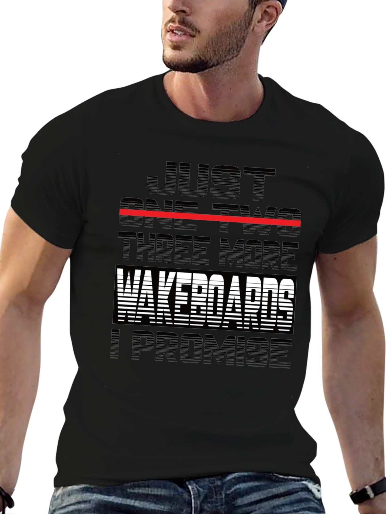 Wakeboards Promise T-Shirt - Humorous Design