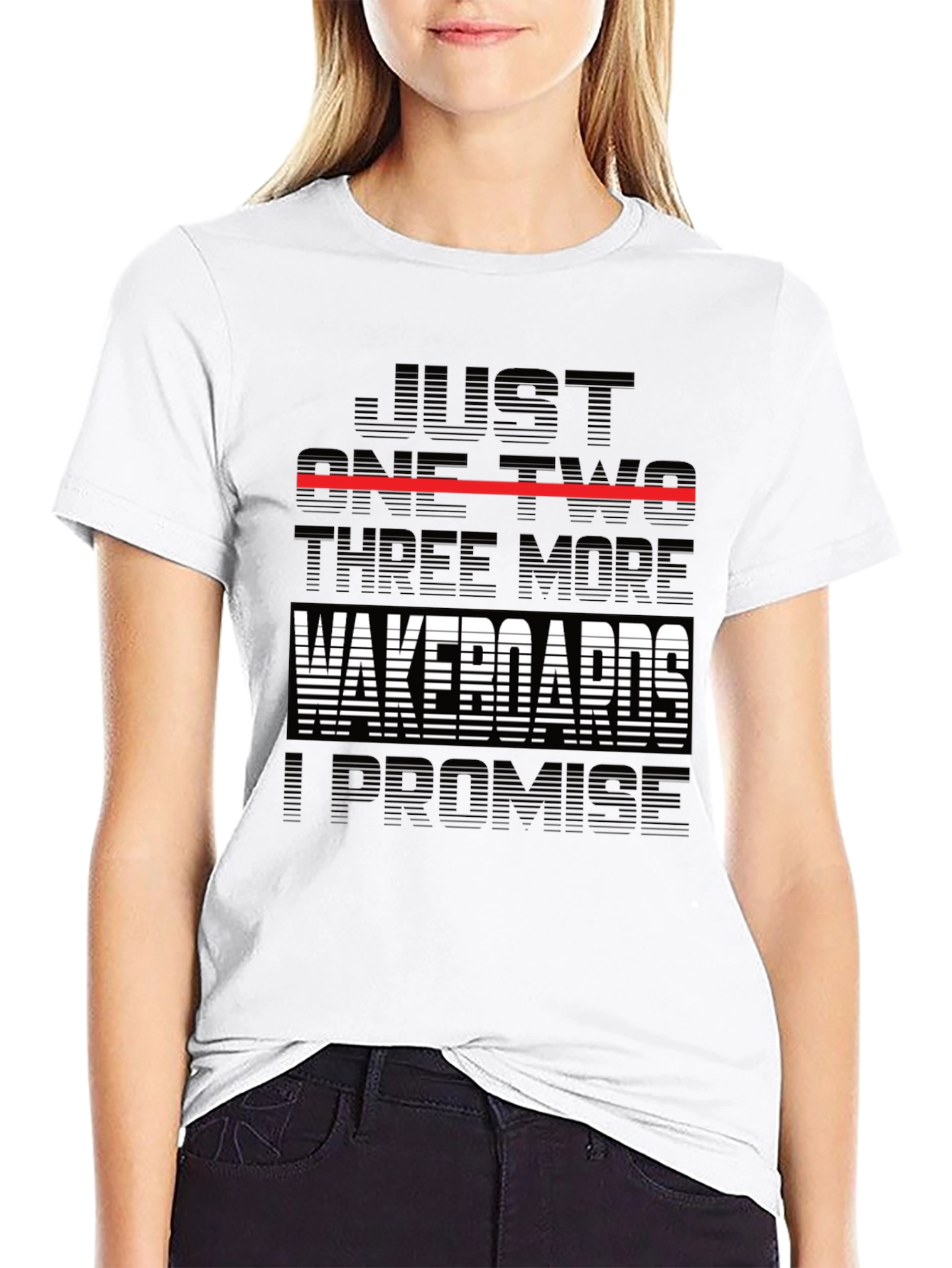 Wakeboards Promise T-Shirt - Humorous Design