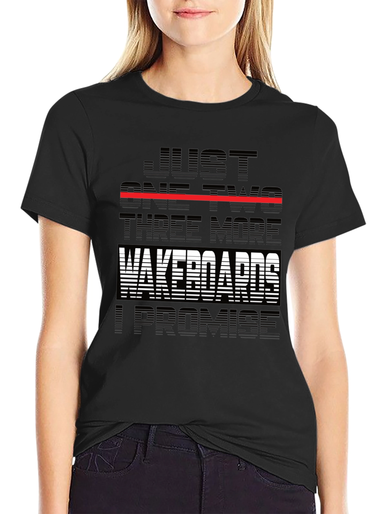 Wakeboards Promise T-Shirt - Humorous Design