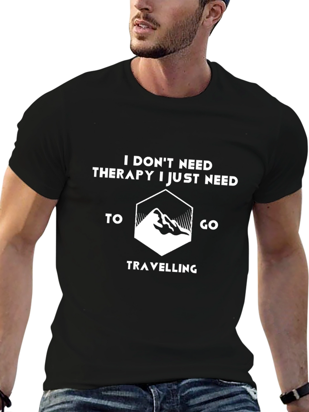 Travel Therapy Tee - Mountain Adventure Shirt