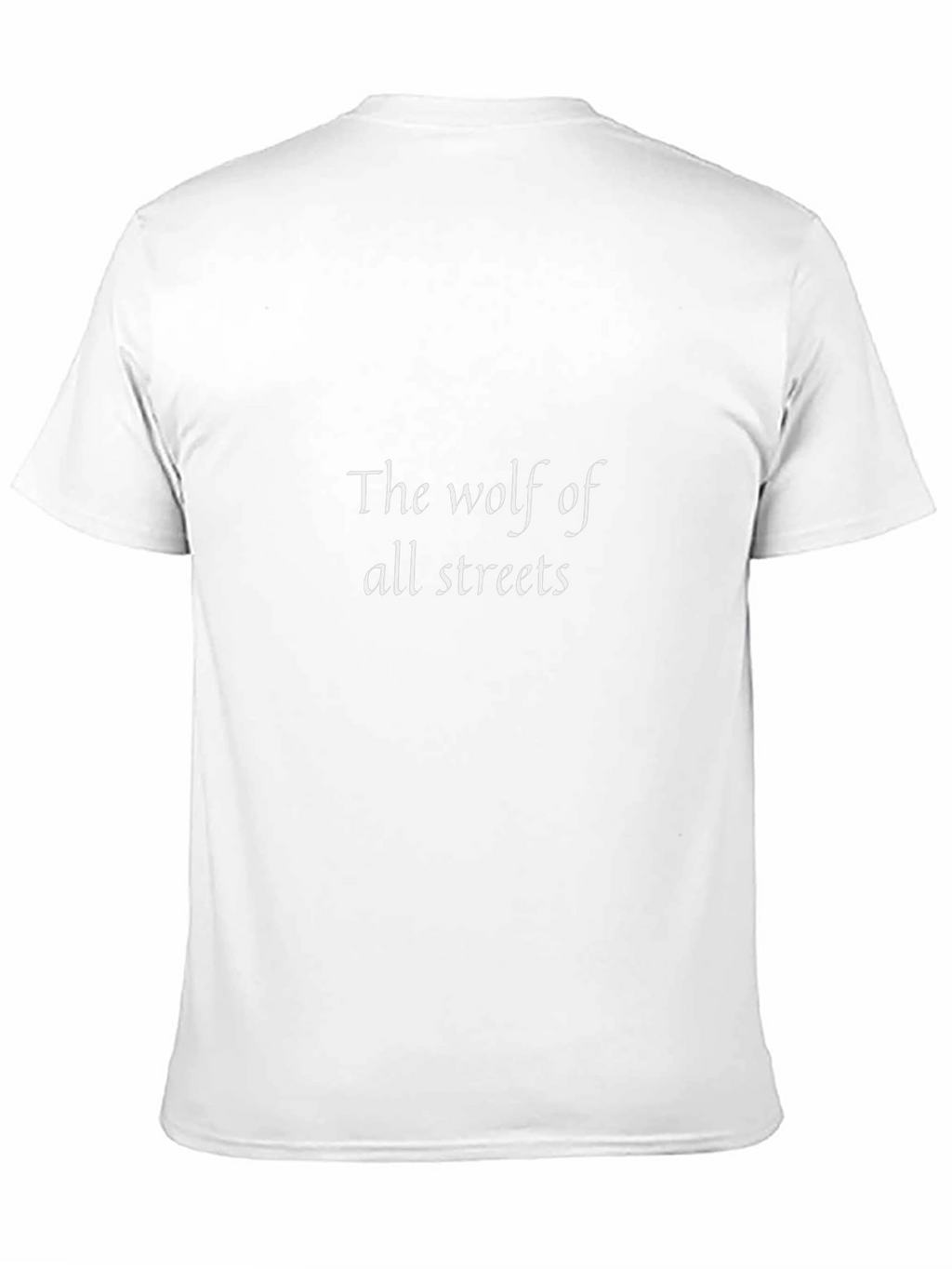 The Wolf of All Streets Black T-Shirt