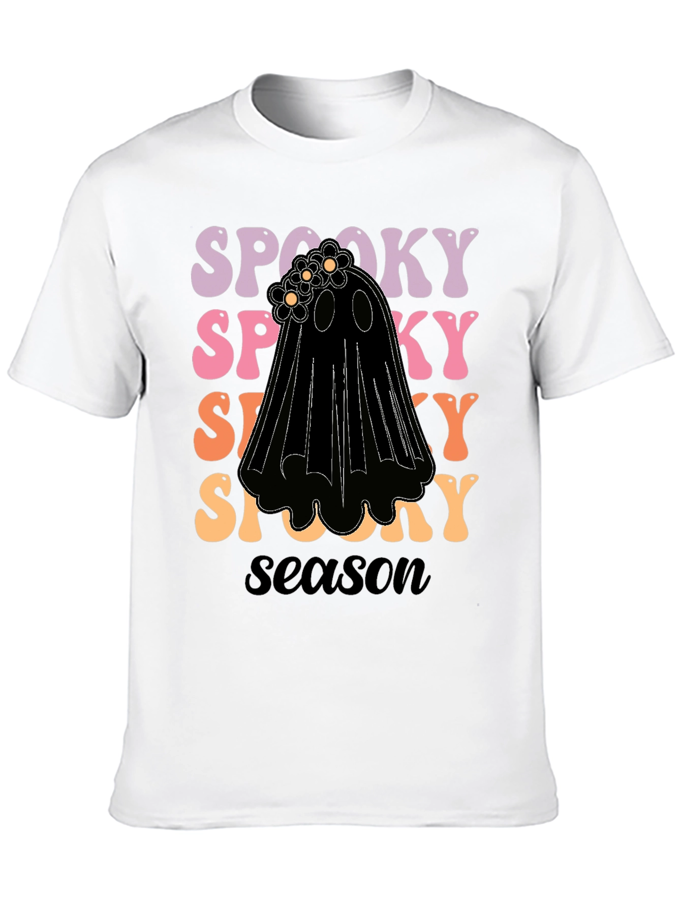 Spooky Season Ghost Graphic Tee
