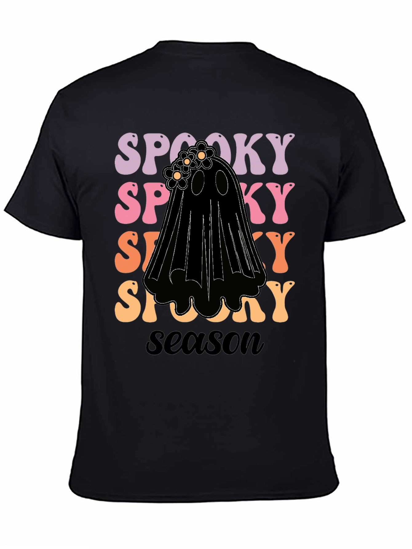Spooky Season Ghost Graphic Tee