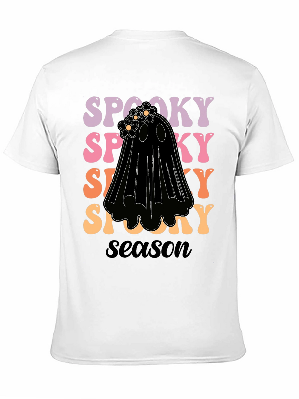 Spooky Season Ghost Graphic Tee