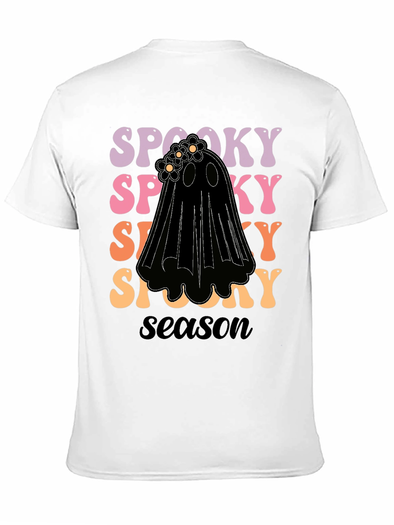 Spooky Season Ghost Graphic Tee