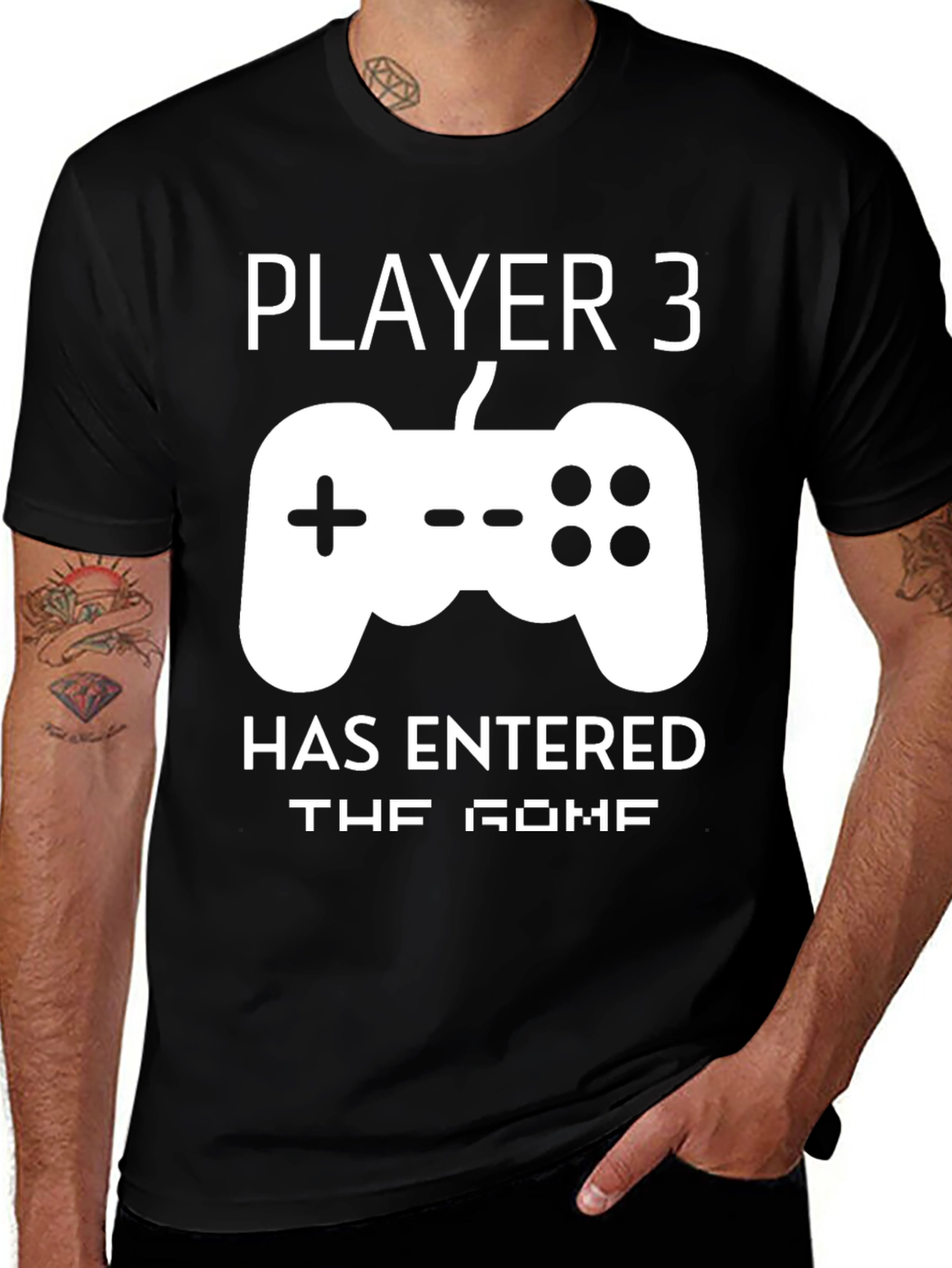 Player 3 Has Entered the Game Graphic Tee