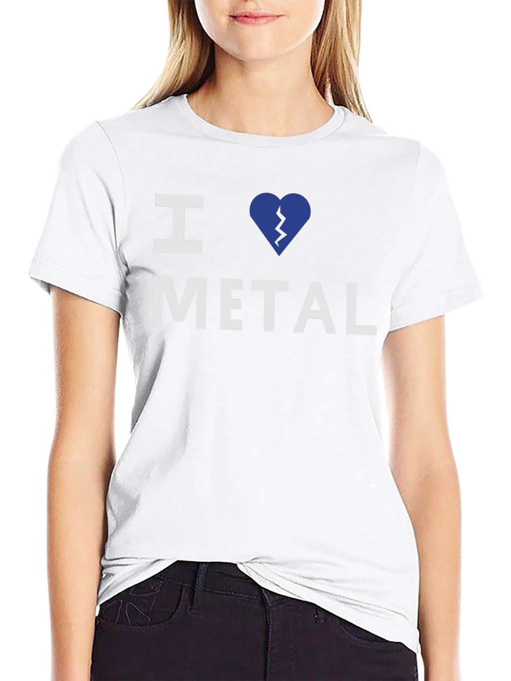 I Heart Metal Graphic T-Shirt