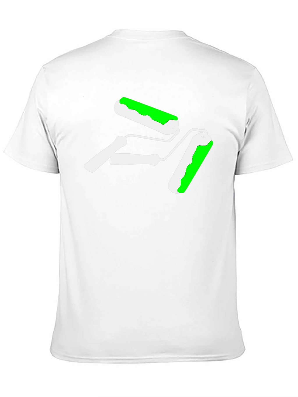 Paint Roller Graphic Tee - Cool Painter T-Shirt
