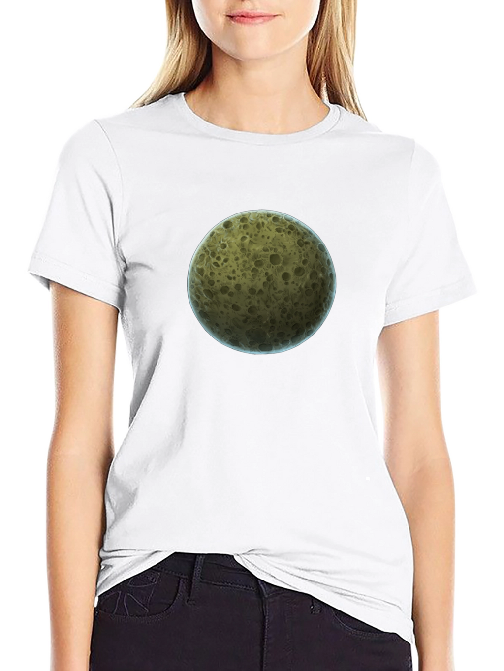 Lunar Graphic Tee - Black Casual Shirt