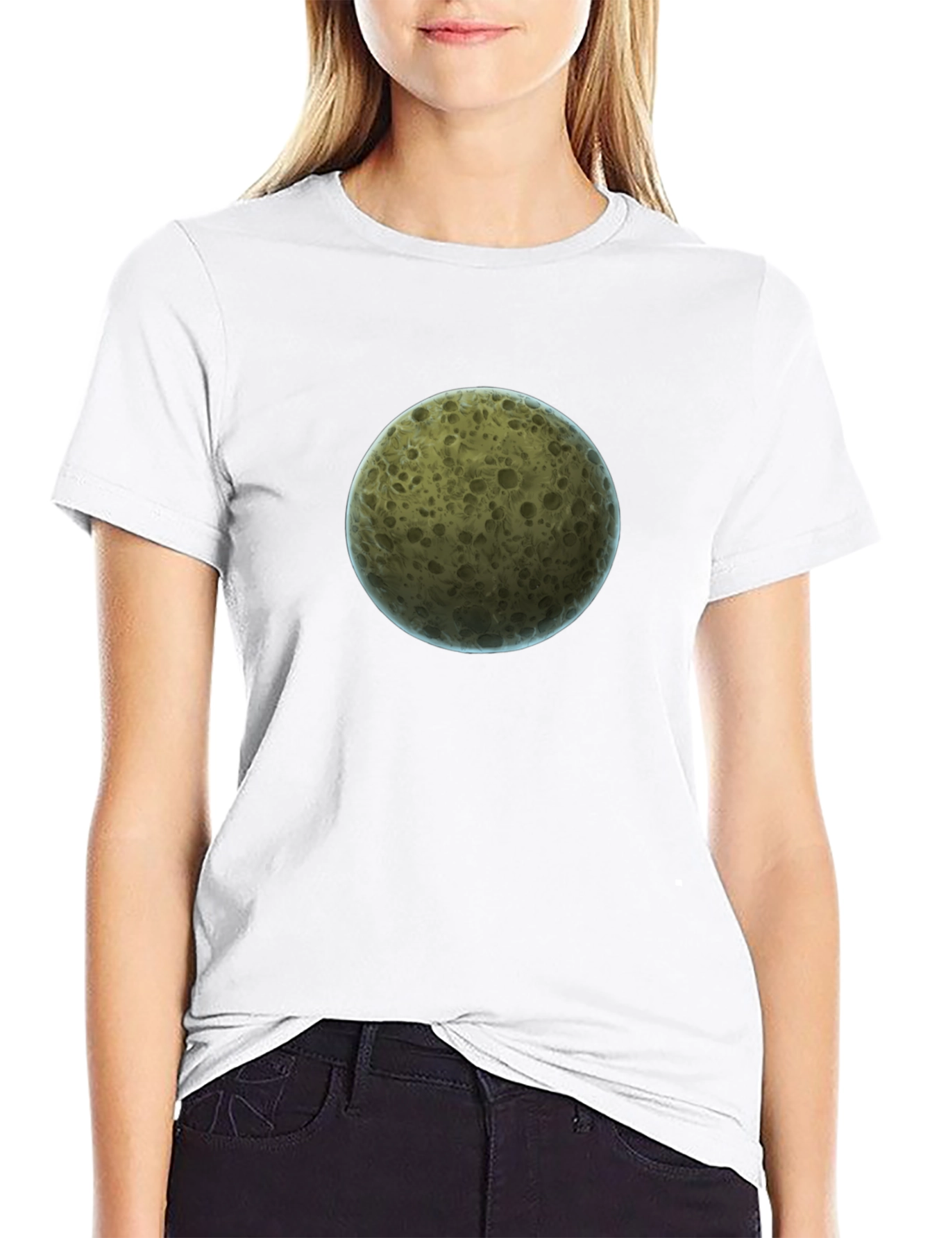 Lunar Graphic Tee - Black Casual Shirt
