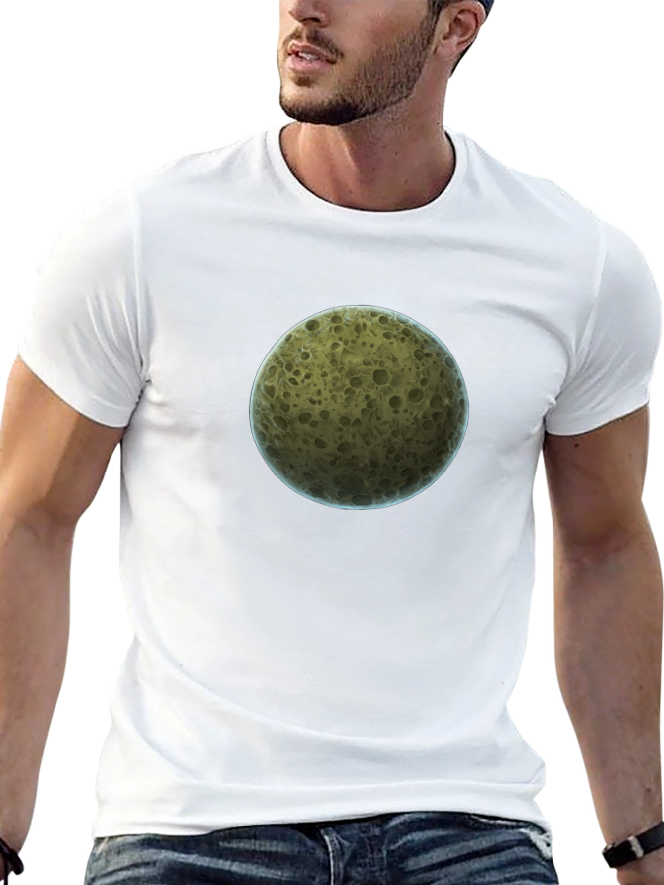 Lunar Graphic Tee - Black Casual Shirt