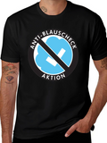 Anti-Blauschcheck Aktion Black T-Shirt