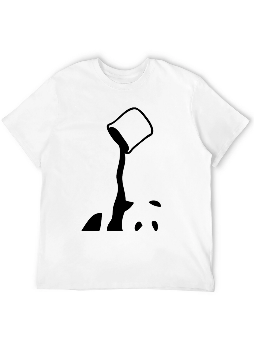 Black Panda T-Shirt - Unique Graphic Tee