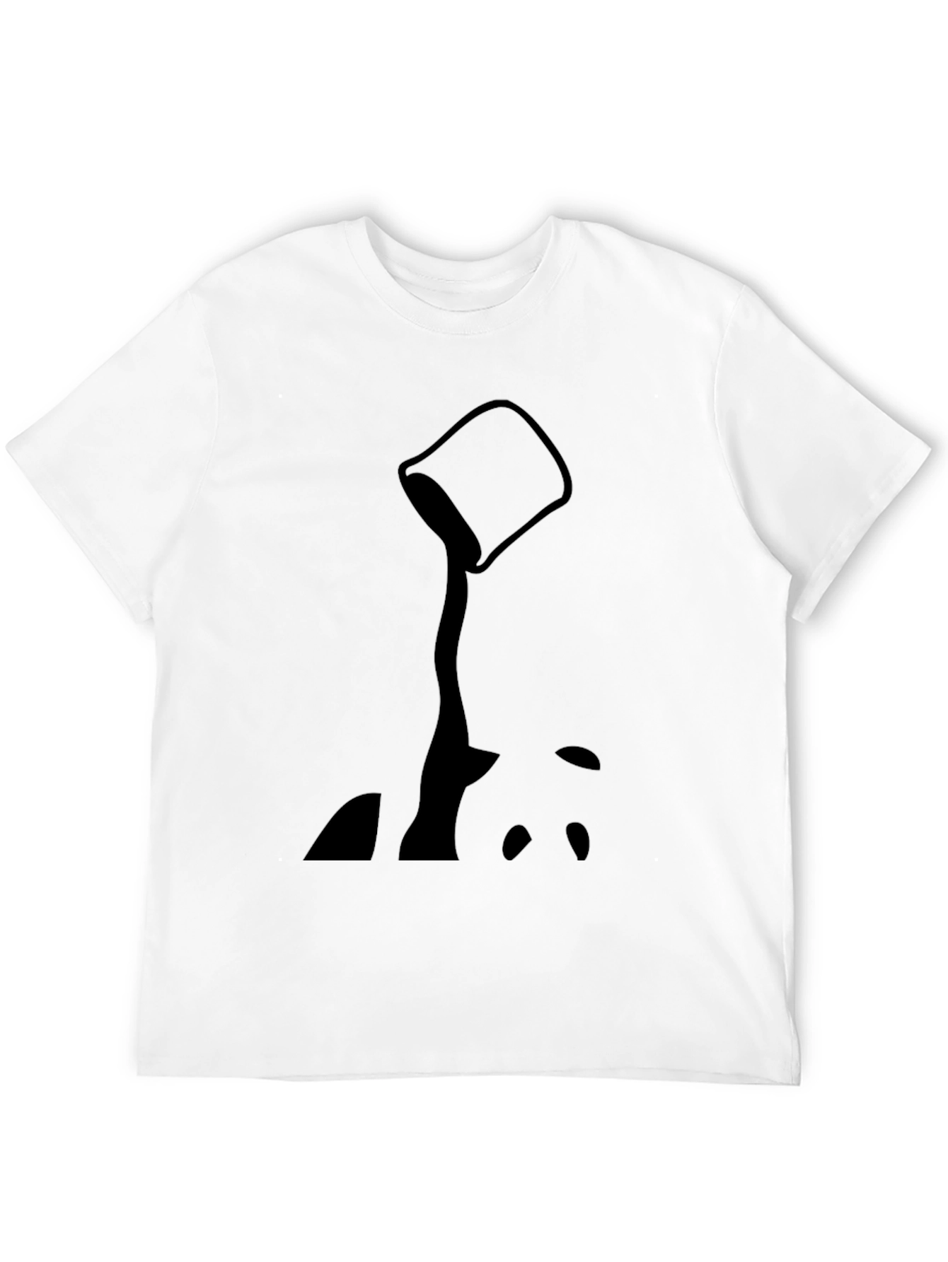 Black Panda T-Shirt - Unique Graphic Tee
