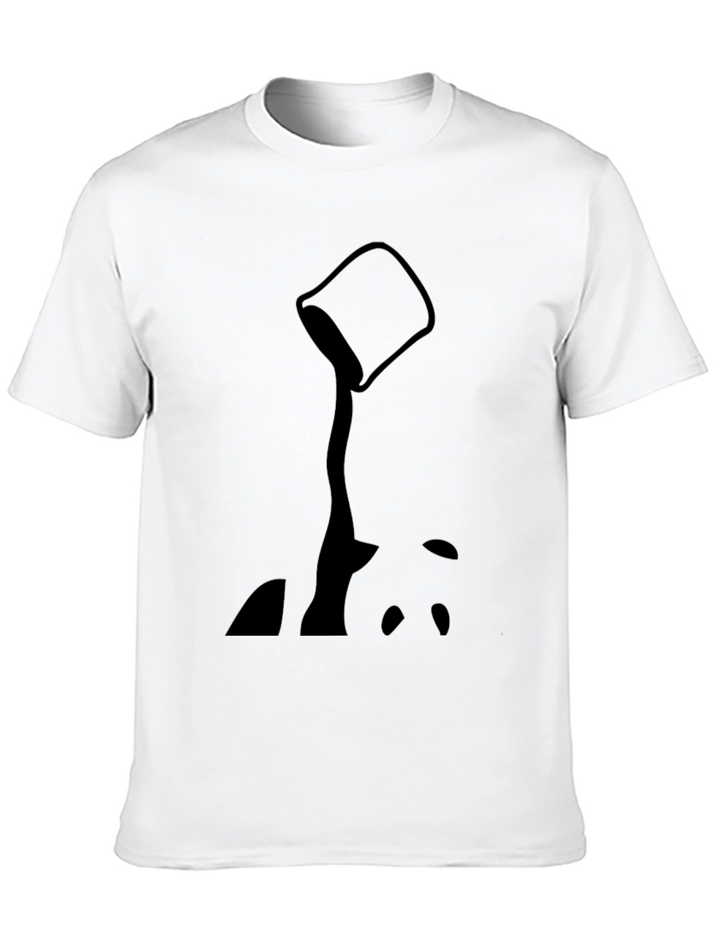Black Panda T-Shirt - Unique Graphic Tee