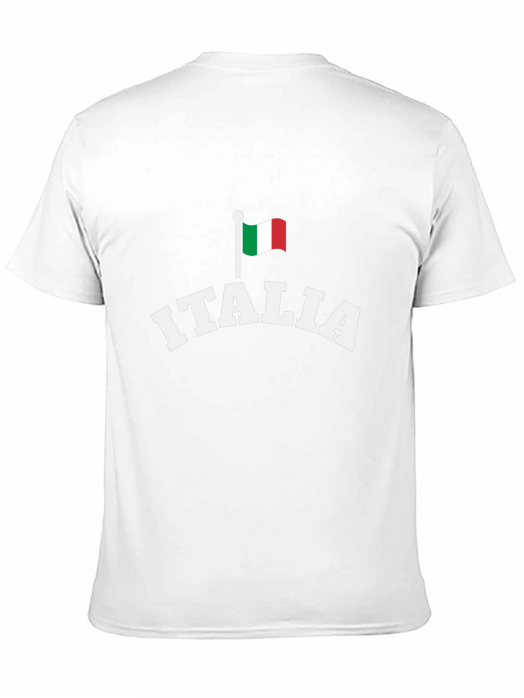 Italia Flag Graphic Tee - Black Italian Pride T-Shirt