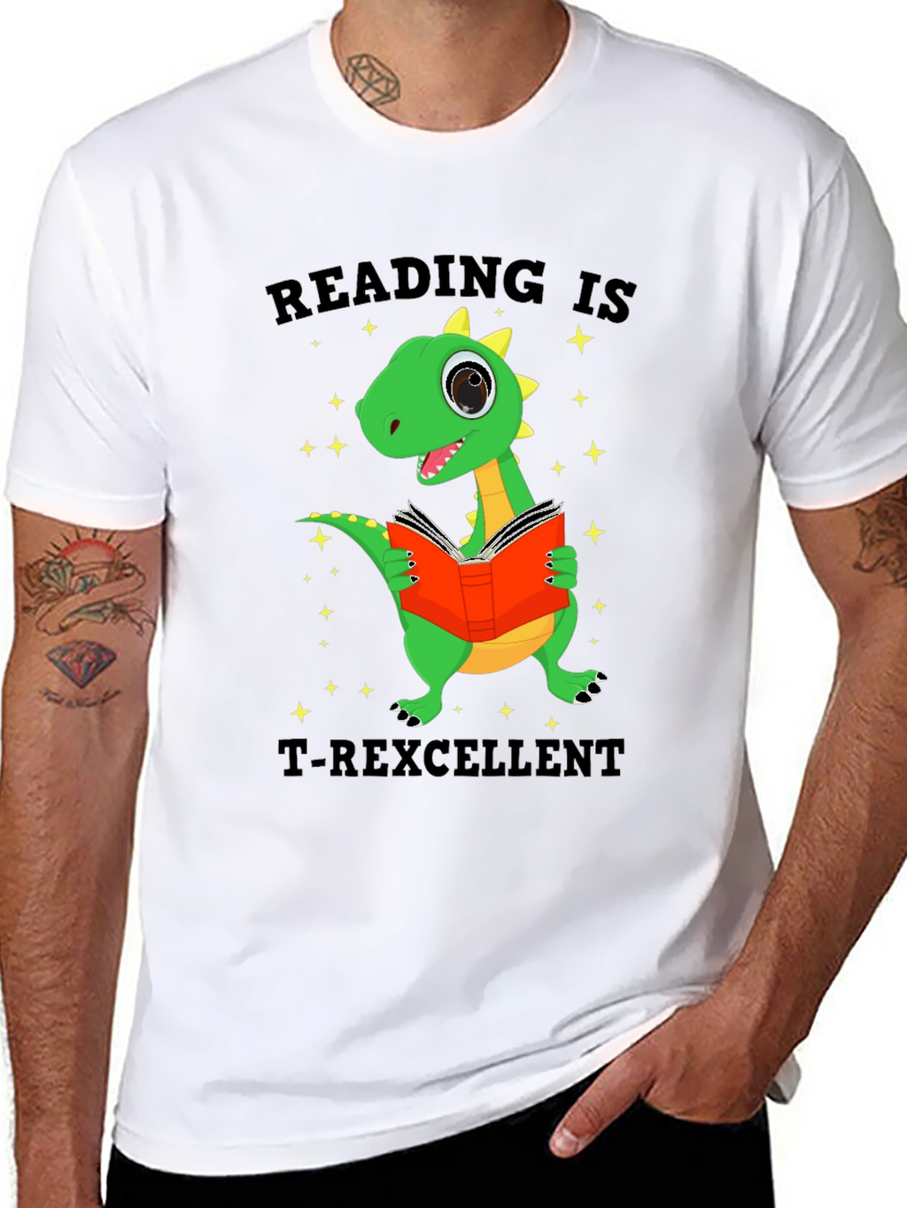 Reading is T-Rexcellent T-Shirt