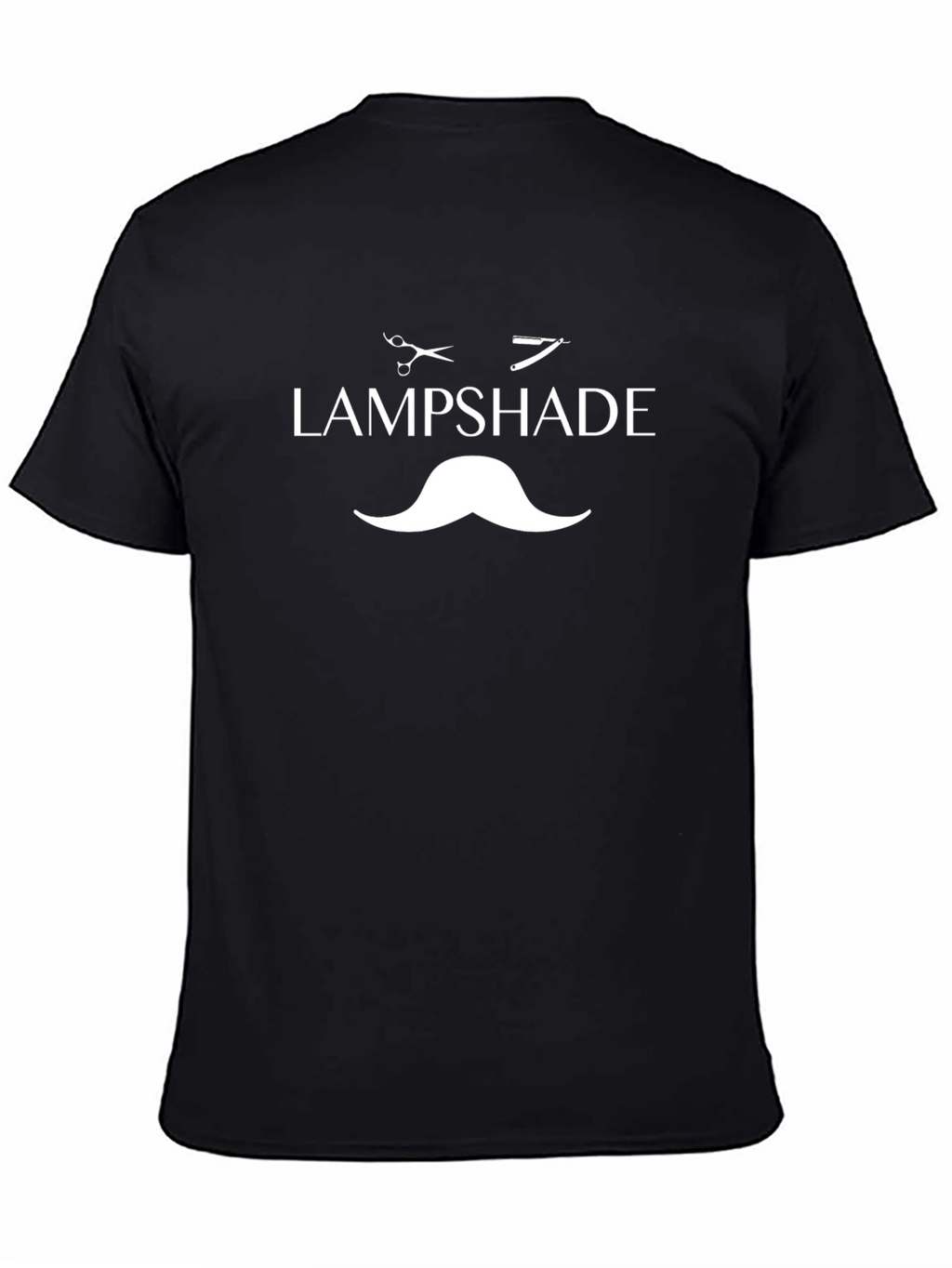 Lampshade Barber Humor Graphic T-Shirt