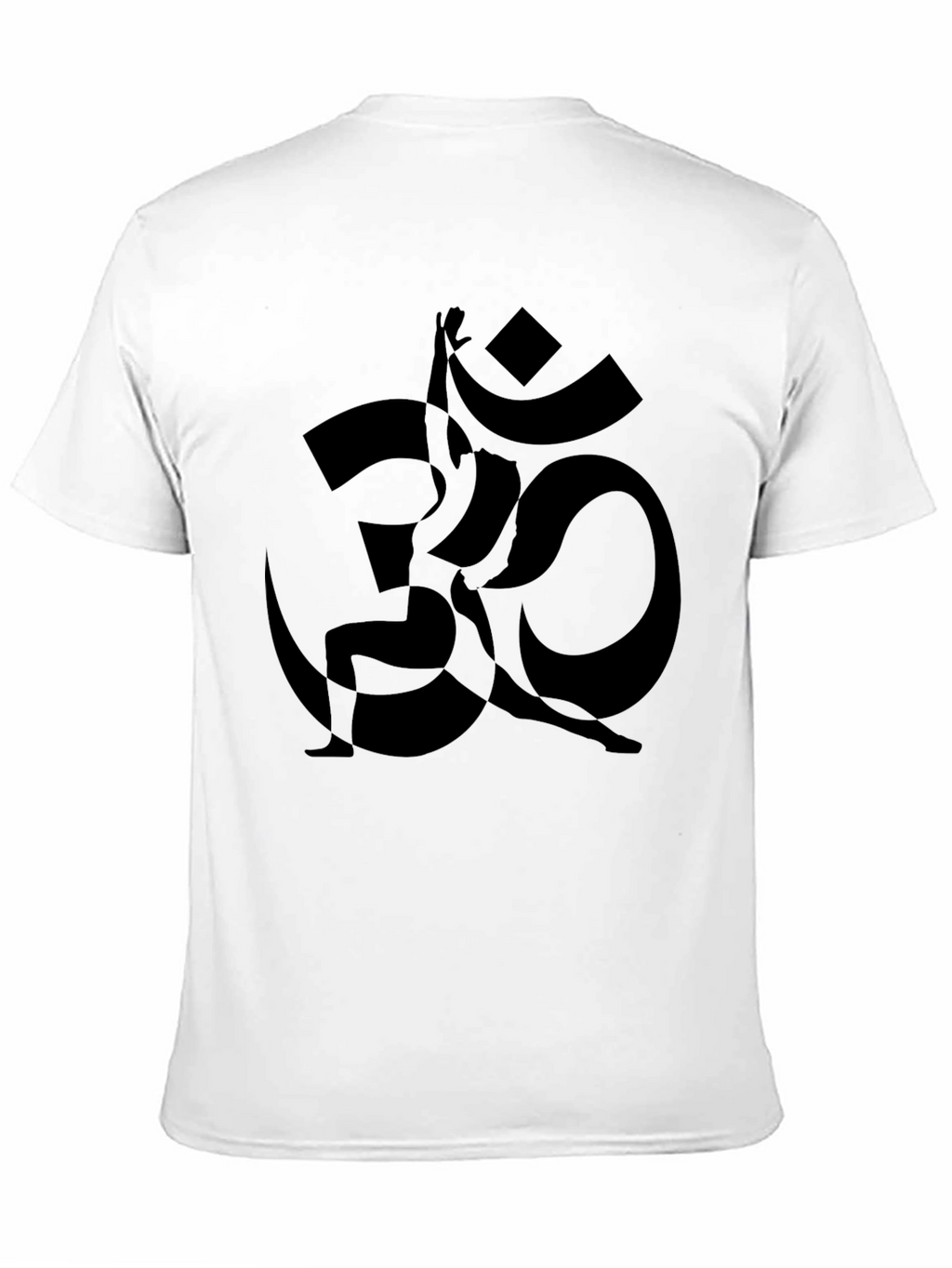 Yoga Om Symbol Black T-Shirt