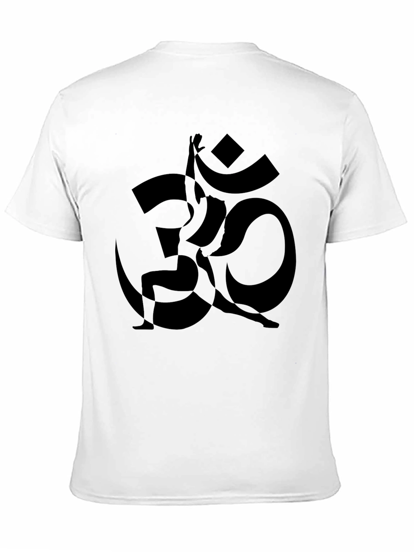 Yoga Om Symbol Black T-Shirt