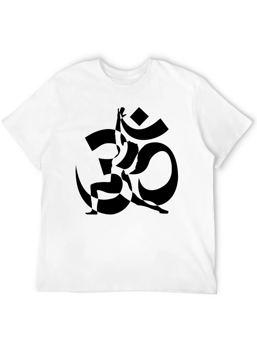 Yoga Om Symbol Black T-Shirt
