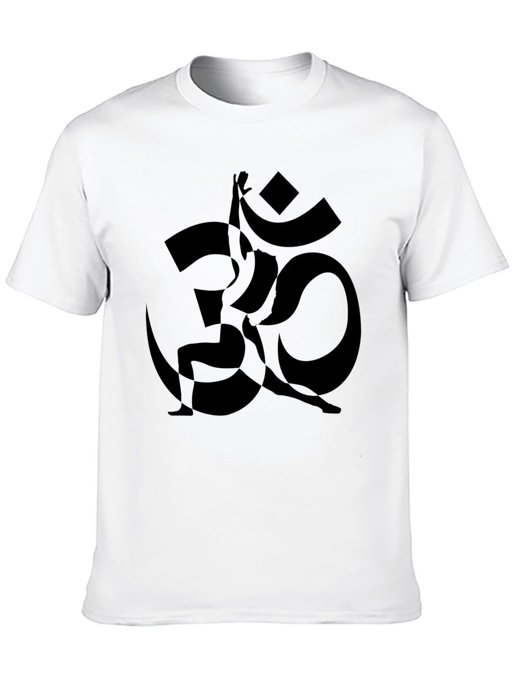Yoga Om Symbol Black T-Shirt