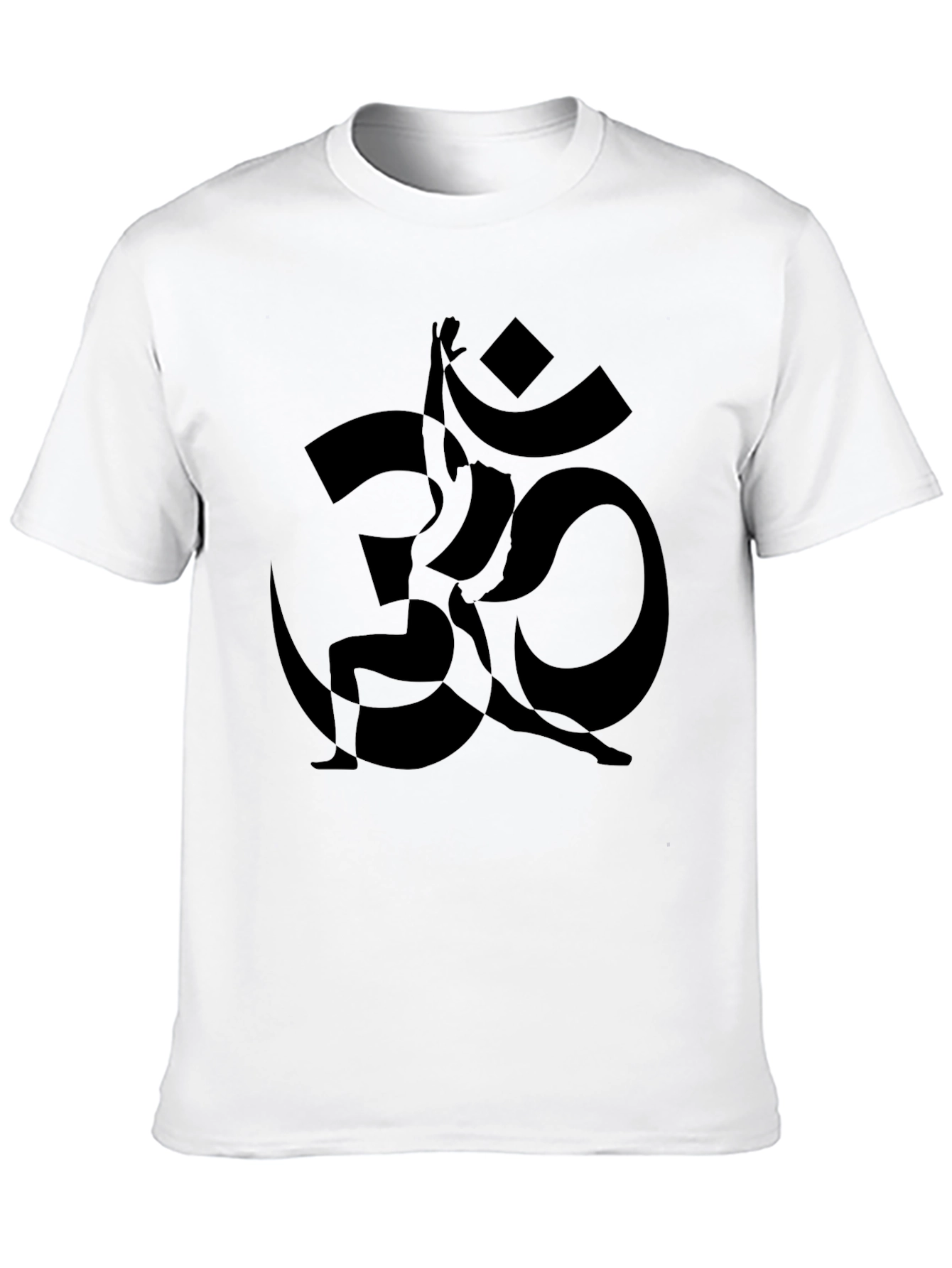 Yoga Om Symbol Black T-Shirt