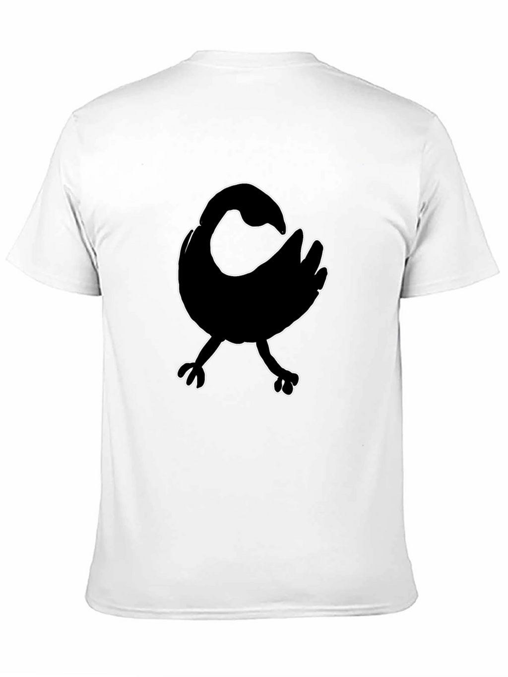 Sankofa Bird Graphic Tee - Black