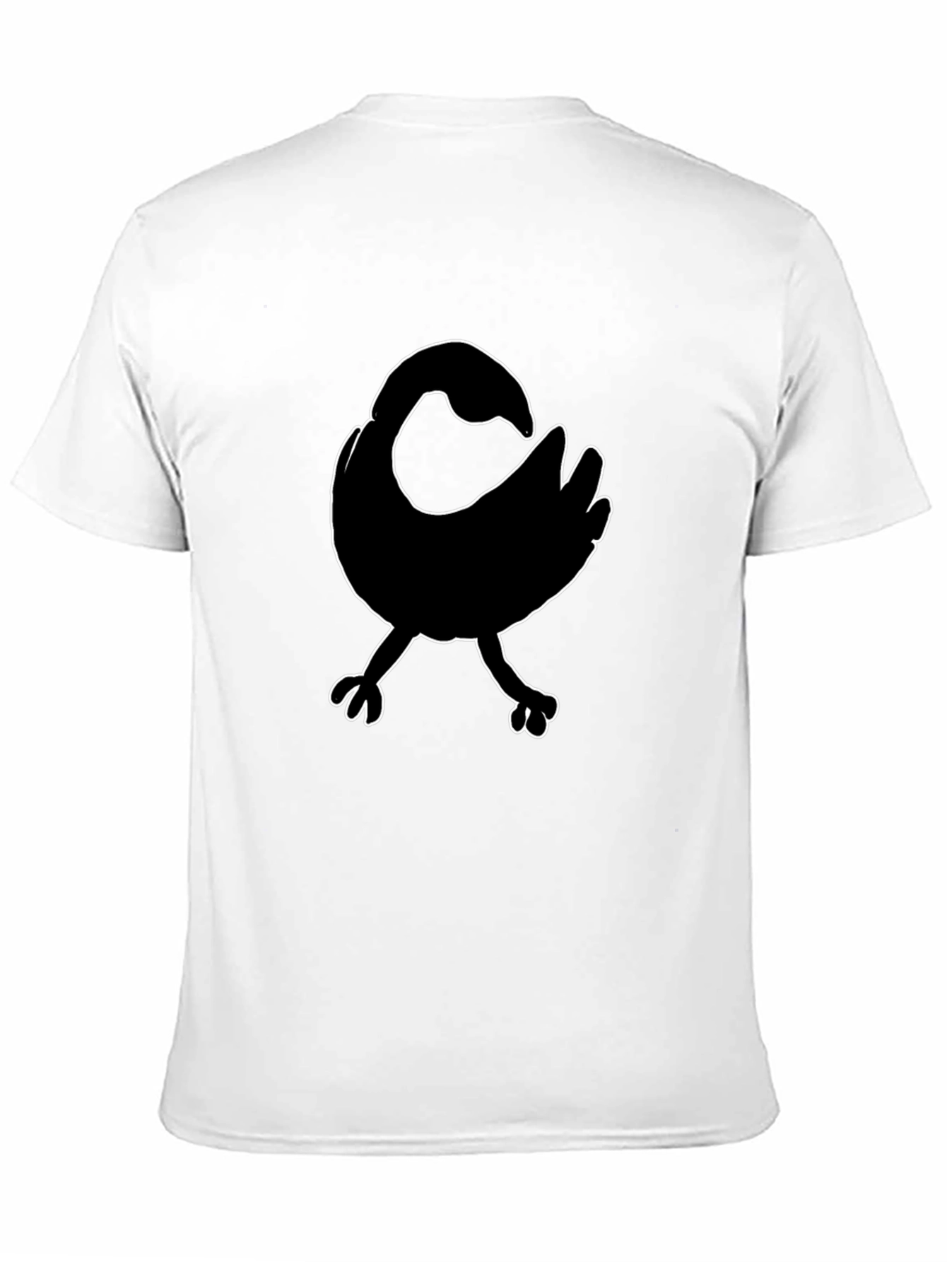 Sankofa Bird Graphic Tee - Black