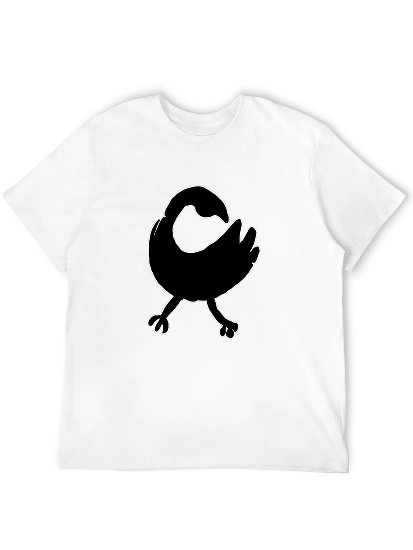 Sankofa Bird Graphic Tee - Black