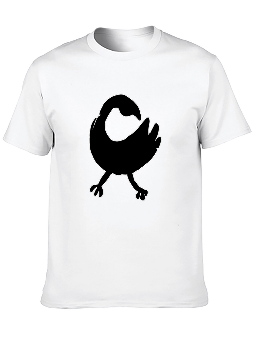 Sankofa Bird Graphic Tee - Black