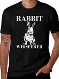 Rabbit Whisperer Graphic T-Shirt