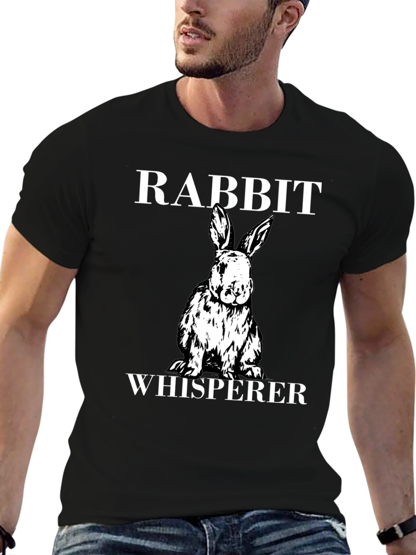Rabbit Whisperer Graphic T-Shirt