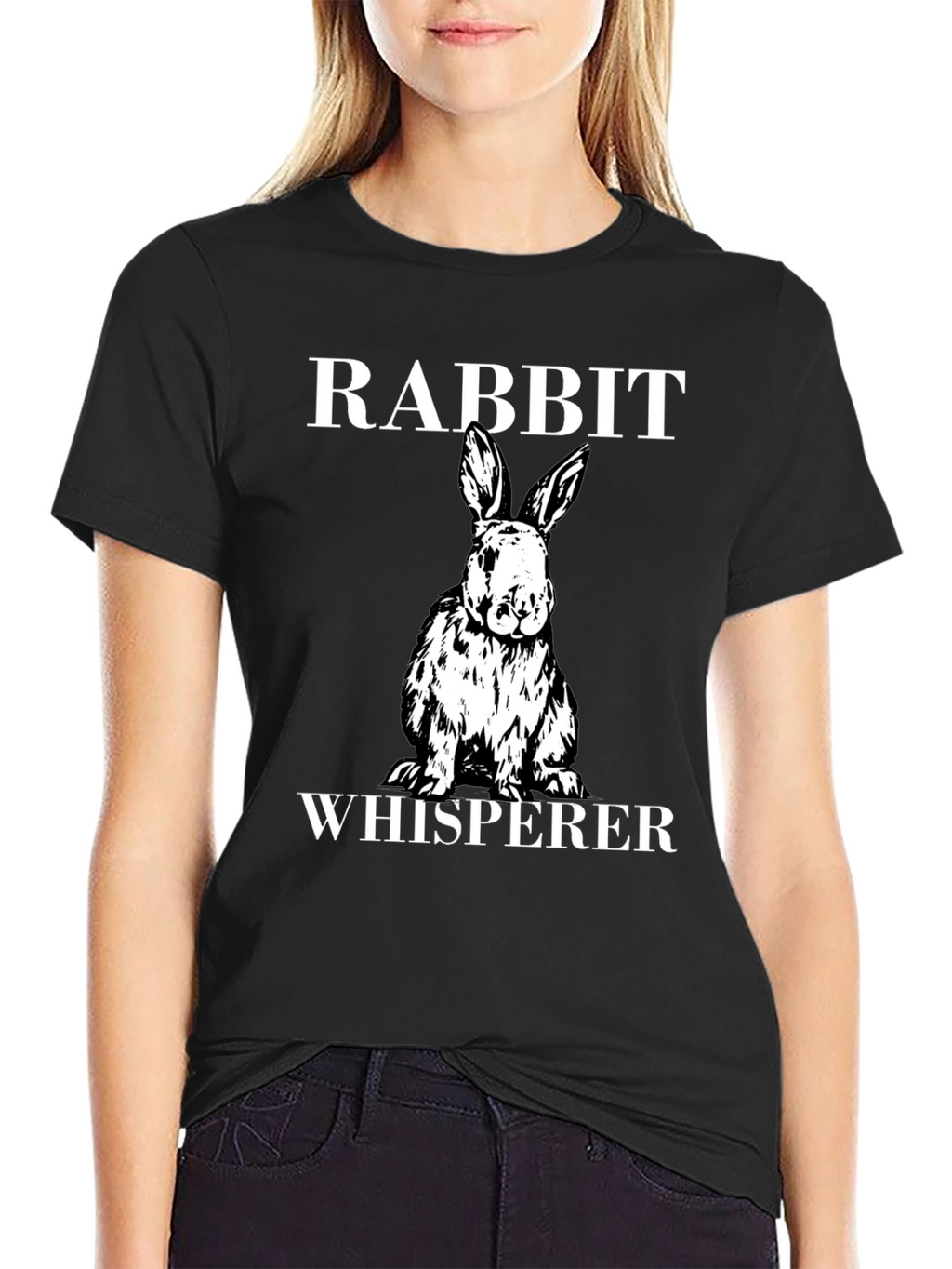 Rabbit Whisperer Graphic T-Shirt