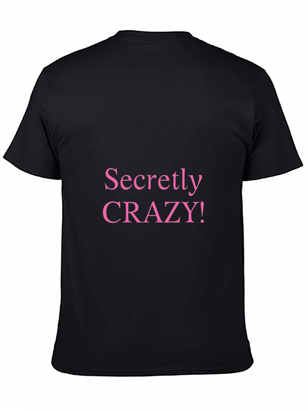 Secretly Crazy T-Shirt - Funny Novelty Tee