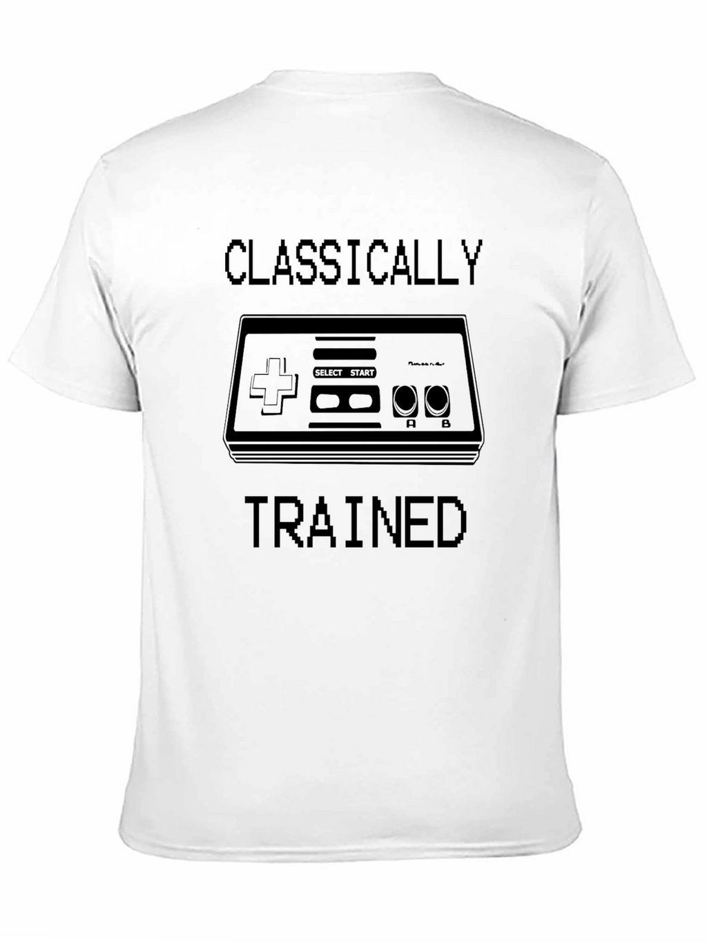 Classically Trained Gamer T-Shirt - Retro Video Game Style