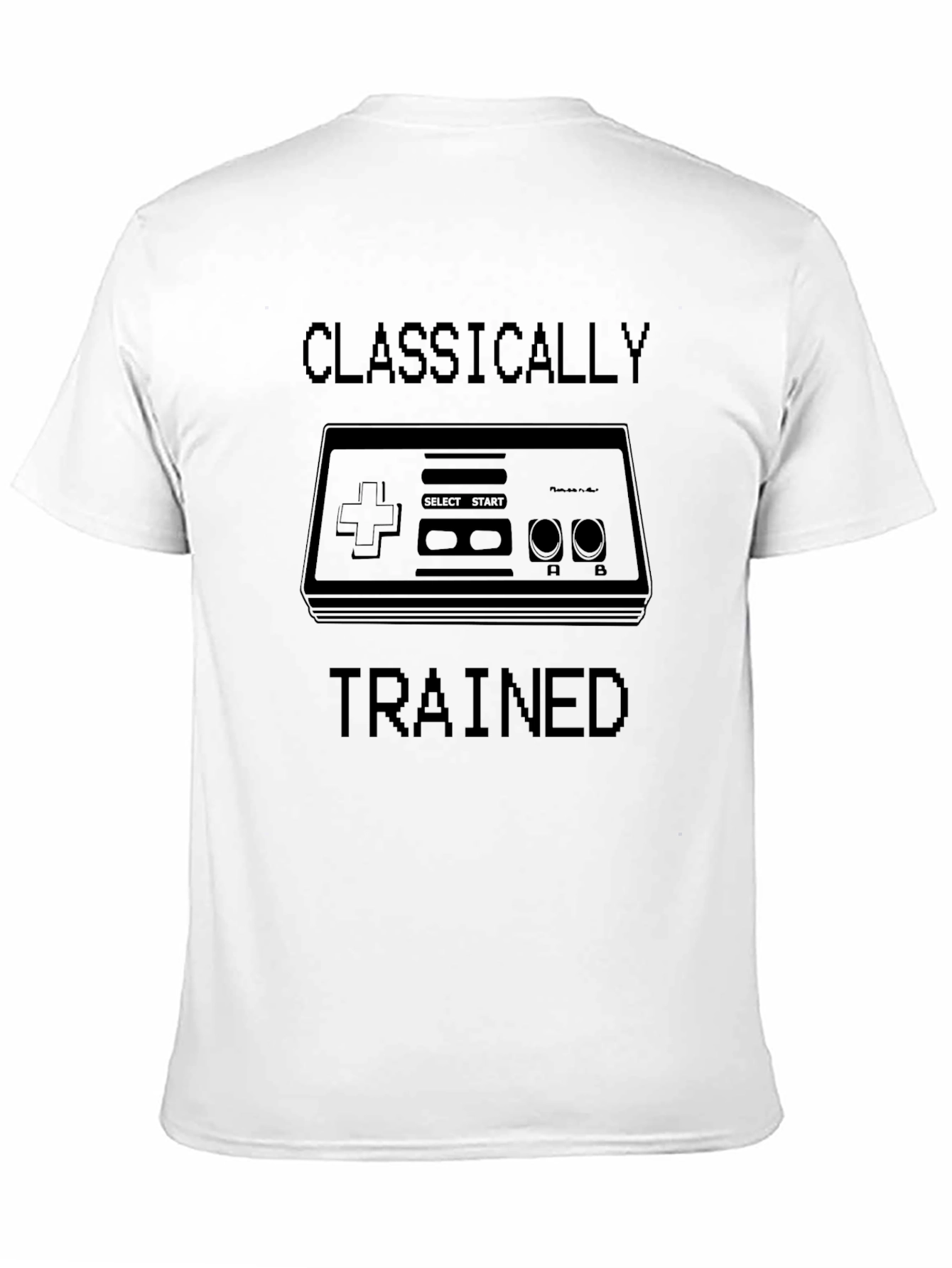 Classically Trained Gamer T-Shirt - Retro Video Game Style