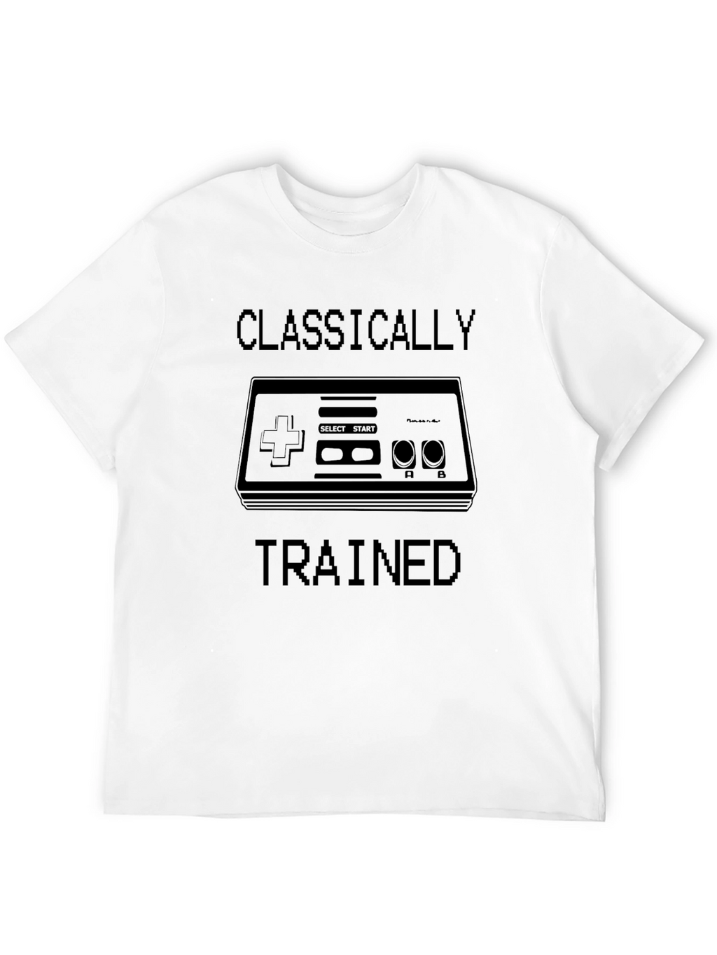 Classically Trained Gamer T-Shirt - Retro Video Game Style