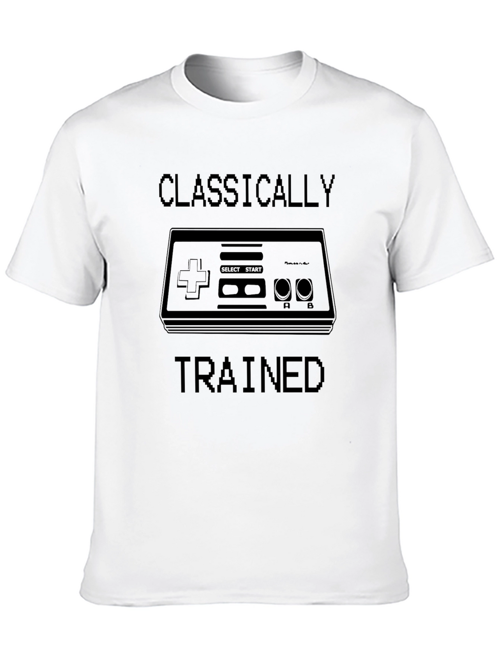Classically Trained Gamer T-Shirt - Retro Video Game Style