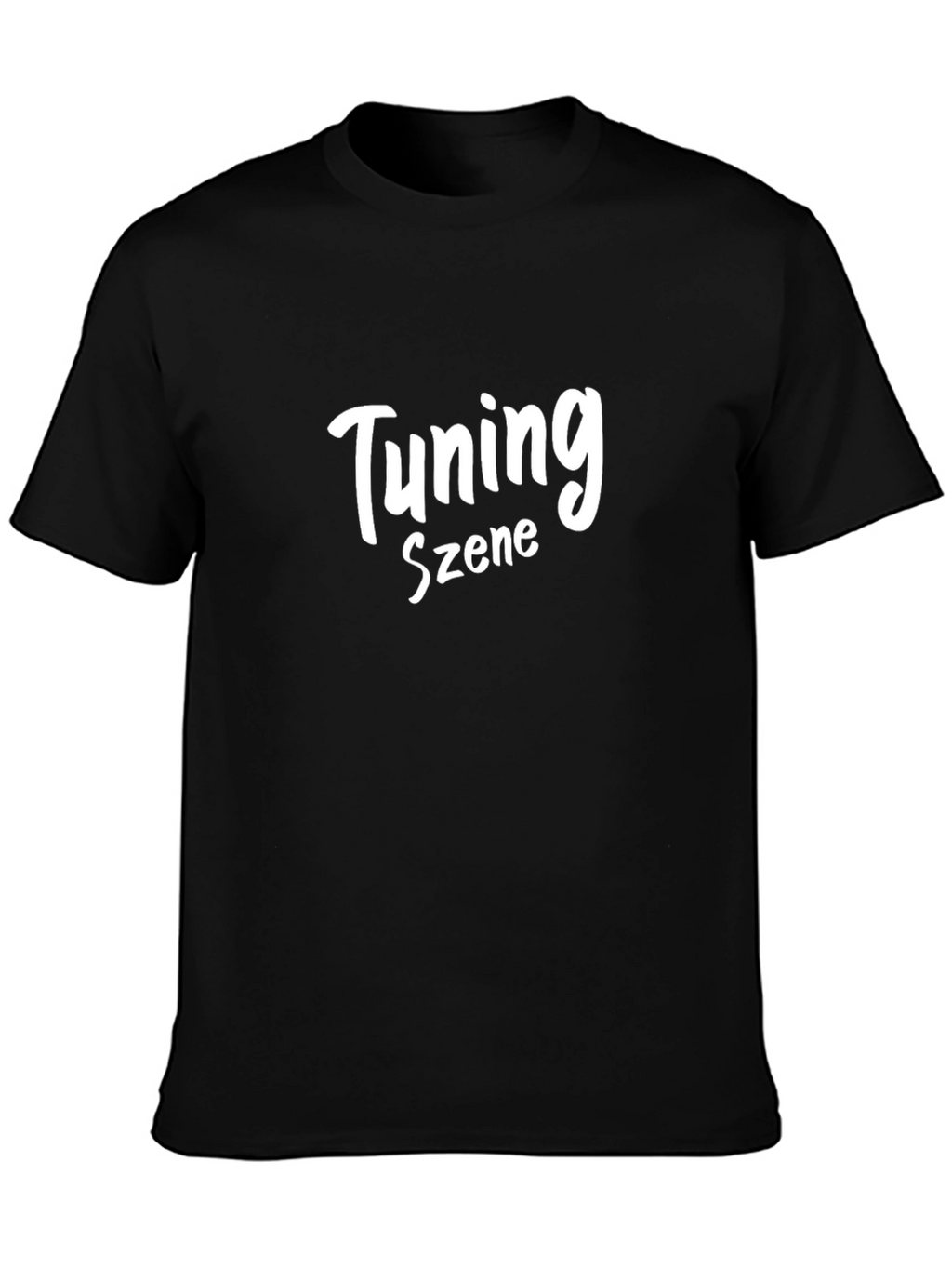 Tuning Szene Black Tee - Car Enthusiast Shirt