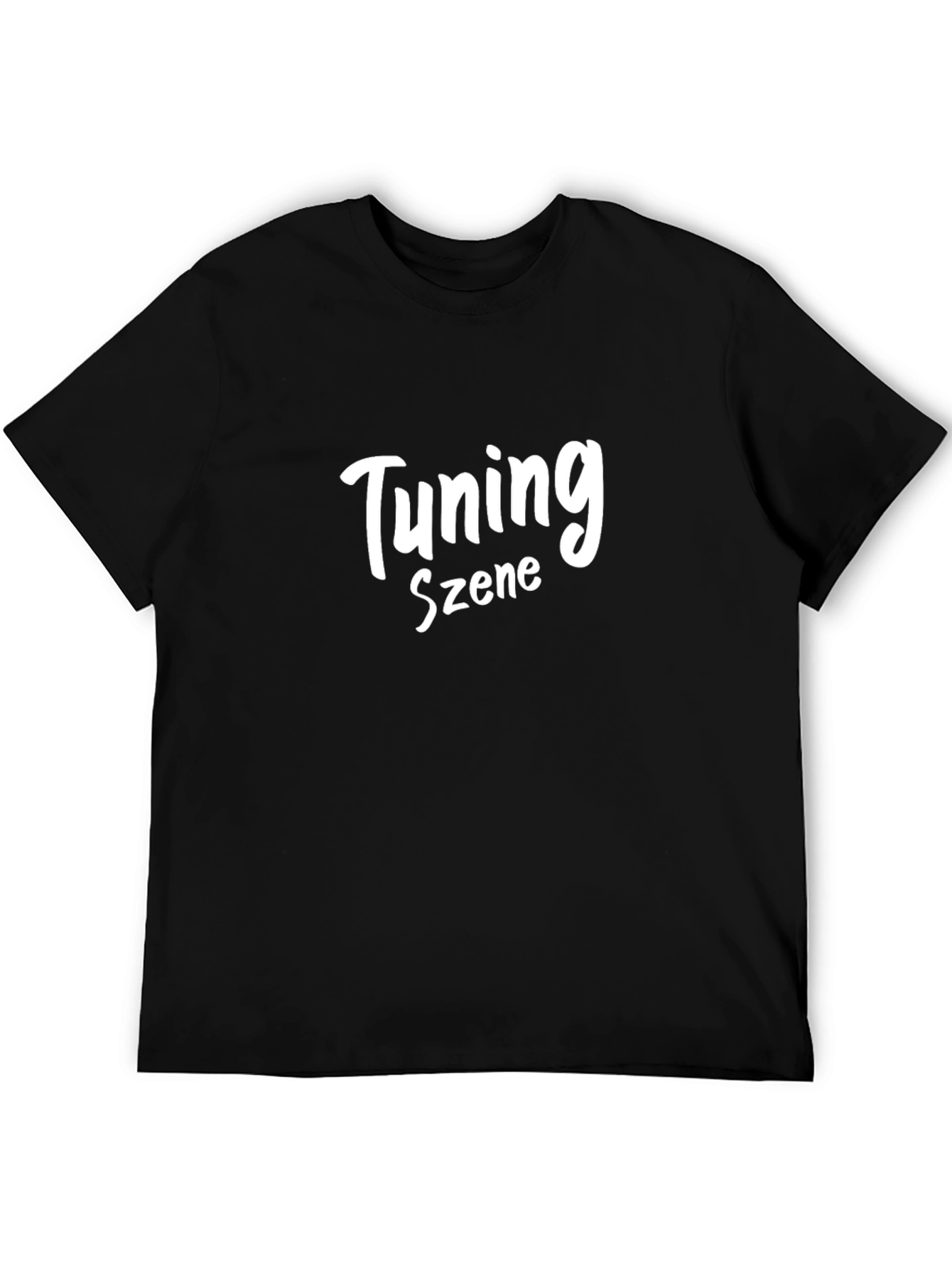 Tuning Szene Black Tee - Car Enthusiast Shirt
