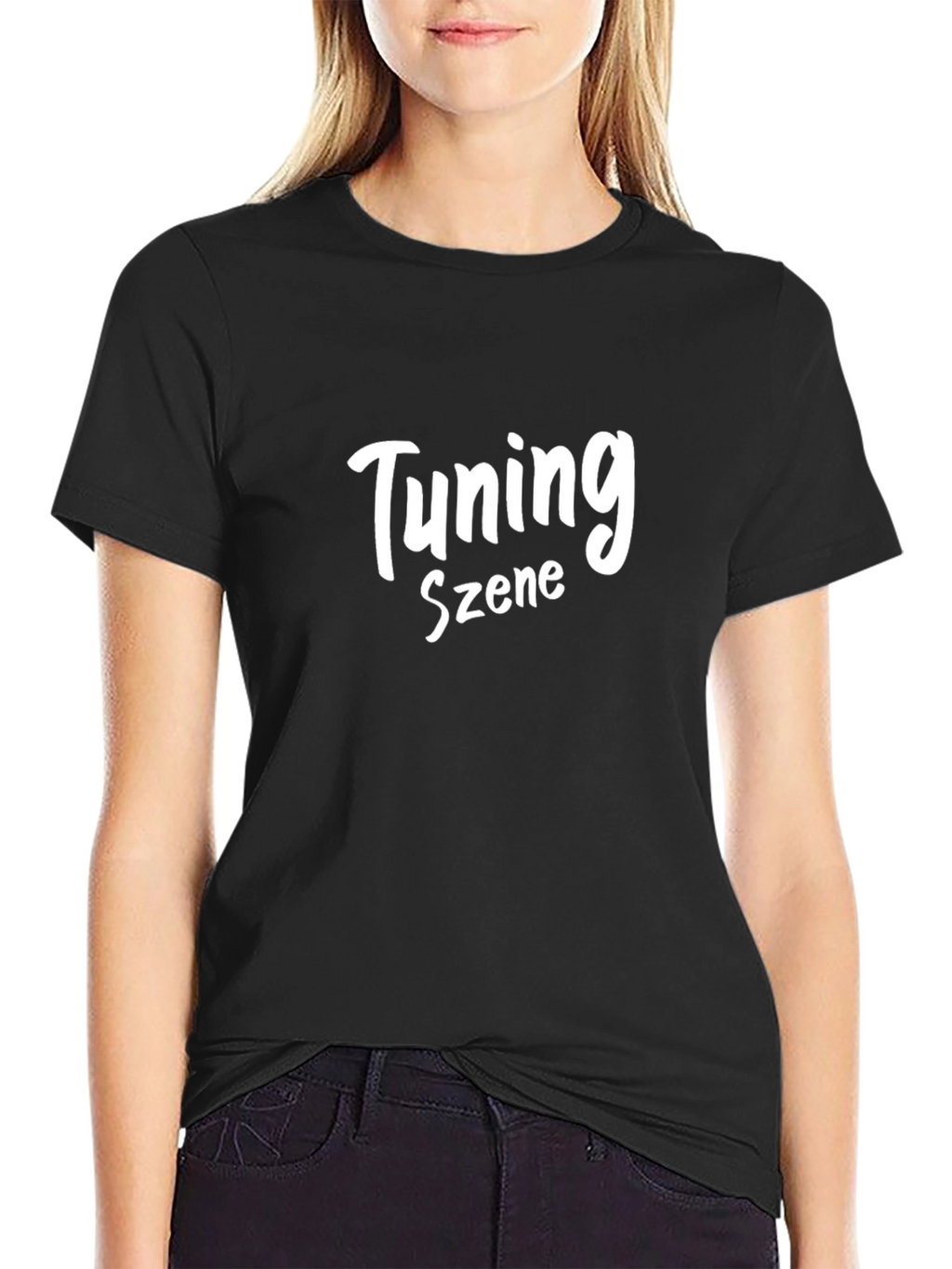 Tuning Szene Black Tee - Car Enthusiast Shirt